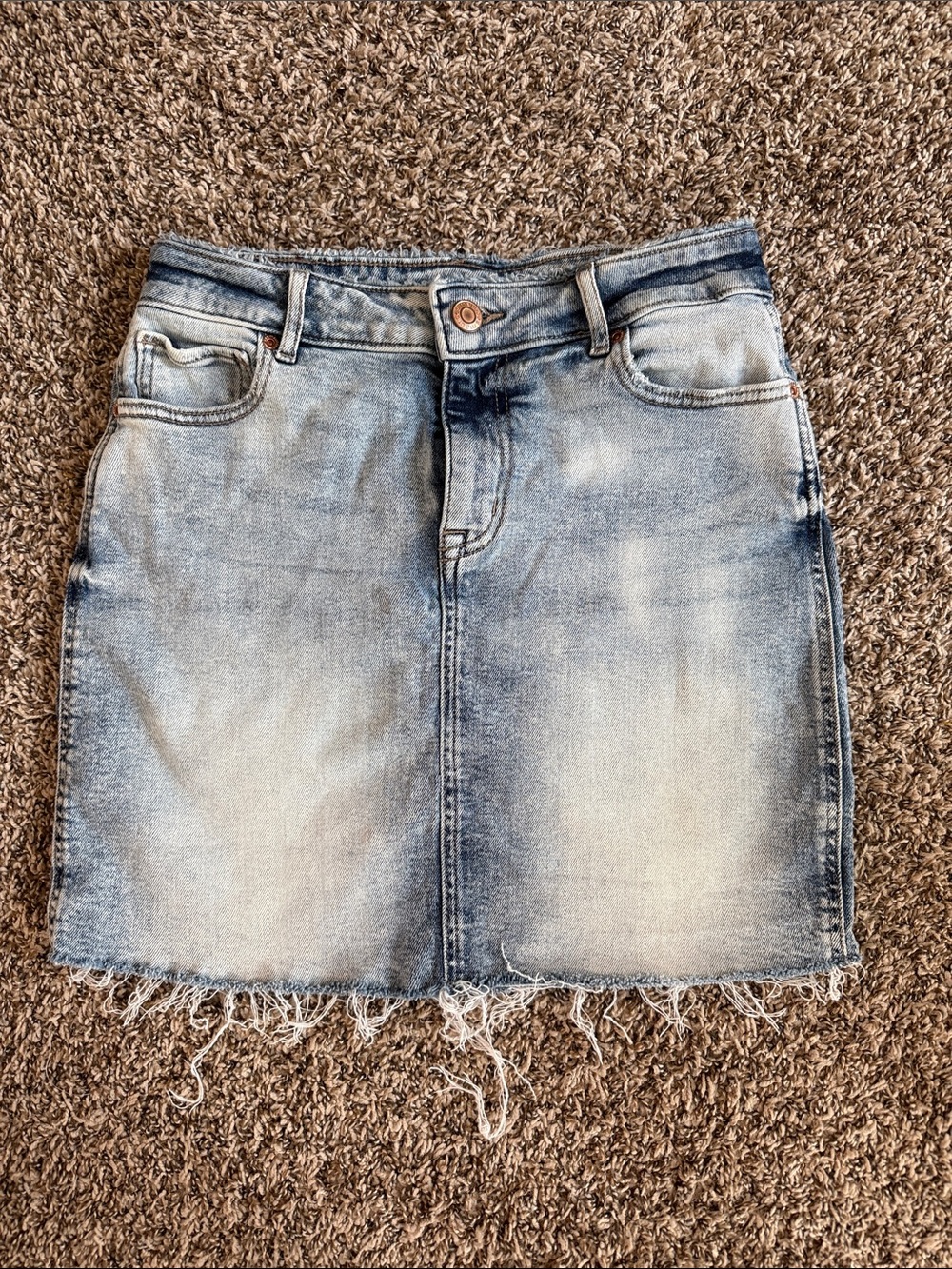 Maurice’s denim mini skirt